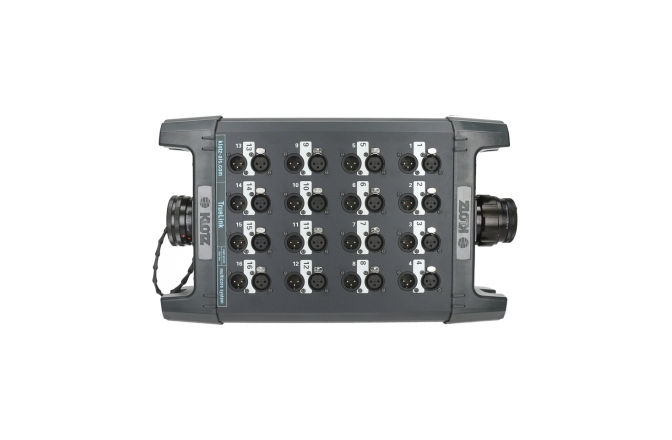 Stagebox multipin Klotz TrueLink Pro 16x XLR 3p F||M - 2x RMP 54p F/M16-channel - single ground
